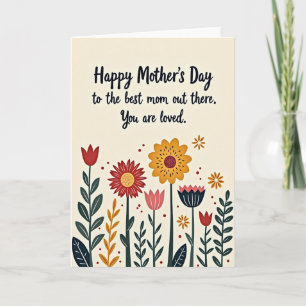 Radiant Maternal Love Card