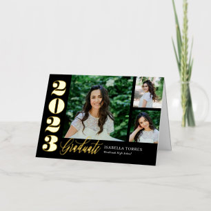 Radiant Moments FOIL Graduation Thank You Card