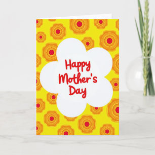 Radiant Moms Day Bursts Card