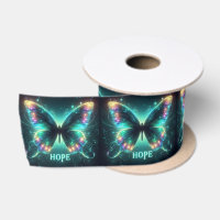 Radiant Multicolored Butterfly Portraying Hope