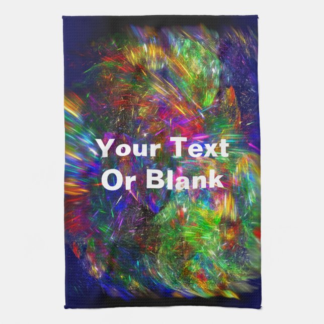 Radiant Opal Kitchen Towel (Vertical)