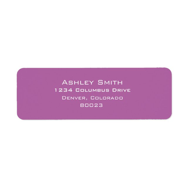 Radiant orchid colour of 2014 (Front)