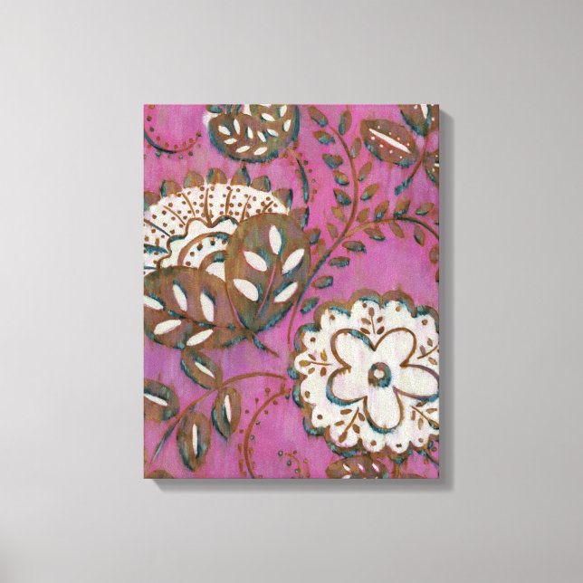 Radiant Ornament I Canvas Print (Front)