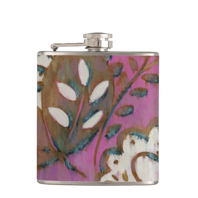 Radiant Ornament I Hip Flask (Front)