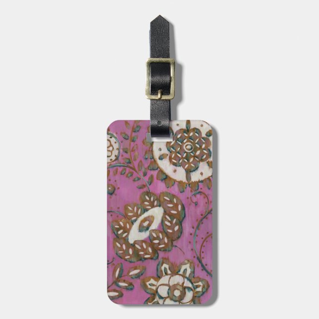 Radiant Ornament II Luggage Tag (Front Vertical)