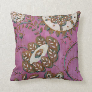 Radiant Ornament II Throw Pillow