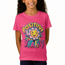 Radiant Positivity trendy girl