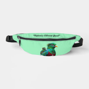 "Radiant Quetzal" Fanny Pack