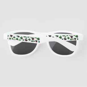 Radiant Rainbow Shamrock Sunglasses