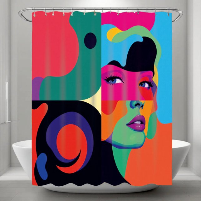  Radiant Reflection Shower Curtain (Creator Uploaded)