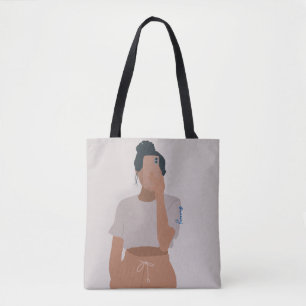"Radiant Reverie: bag Adorned with Stunning Print"