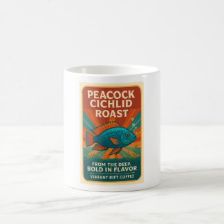 Radiant Rift Roast – Peacock Cichlid Coffee Coffee Mug