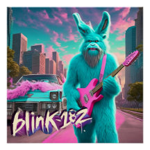 Radiant Rocker: Bigfoot Bunny Shreds - A Blink-182