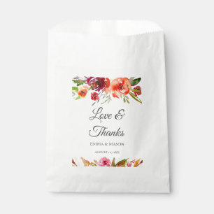 Radiant Romance Wedding Personalized Favour Bag