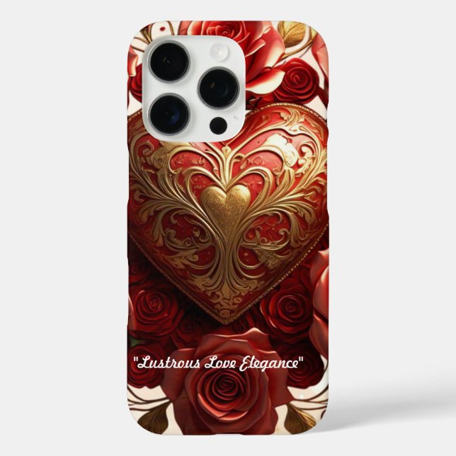 "Radiant Rose Elegance" Case-Mate iPhone Case (Back)