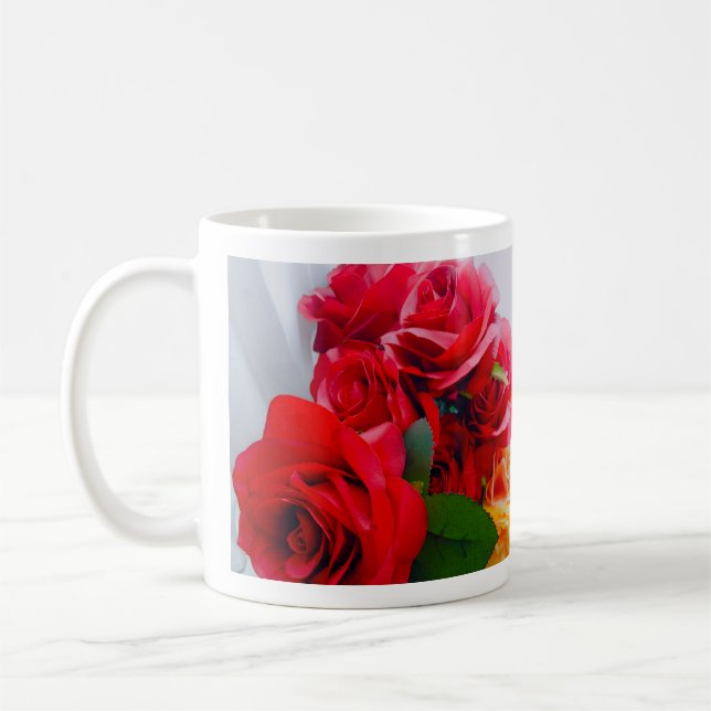 Radiant Rose Mug (Left)