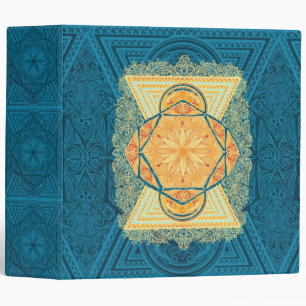 Radiant Sacred Geometry Mandala Binder