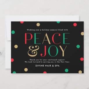Radiant Season Business Holiday Card