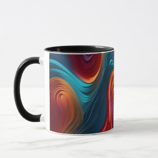 Radiant Spectrum Ceramic Mug