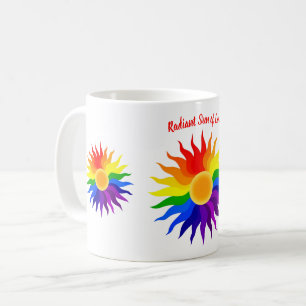 Radiant Sun – Pride Art Coffee Mug
