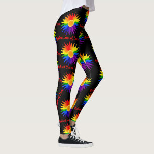 Radiant Sun – Pride Art Leggings