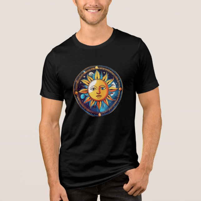 Radiant Sun T-Shirt Tri-Blend Shirt (Front)