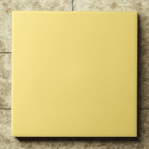Radiant Sun Yellow #ffe87c Burst Accent Tile