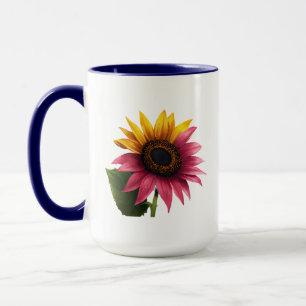 Radiant Sunflower Mug - 15 oz