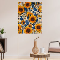 Radiant Sunflowers: A Symphony of Colourful Joy