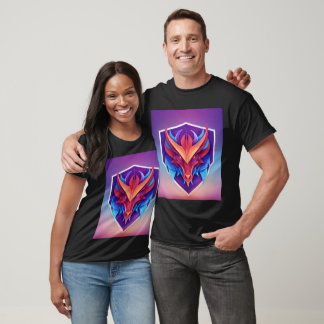 Radiant Symmetry Dragon Emblem T-Shirt