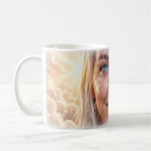 Radiant Tears of Renewal Portrait Art Mug