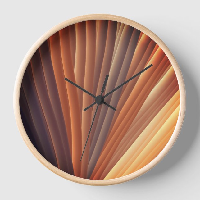 Radiant Threads: The Colour Connection Clock (Front)