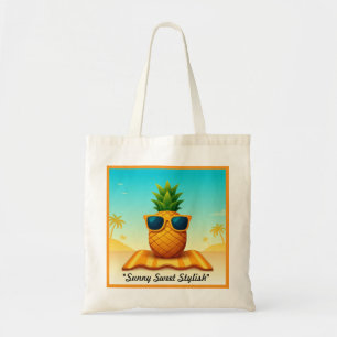 "Radiant Tropical Fun" Tote Bag