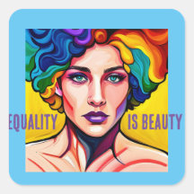Radiant Unity: Equality Is Beauty