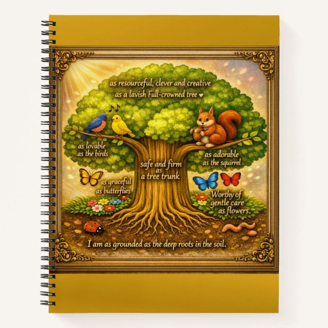 Radiant Visiontree Notebook (Front)