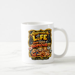 Radiate joy coffee mug