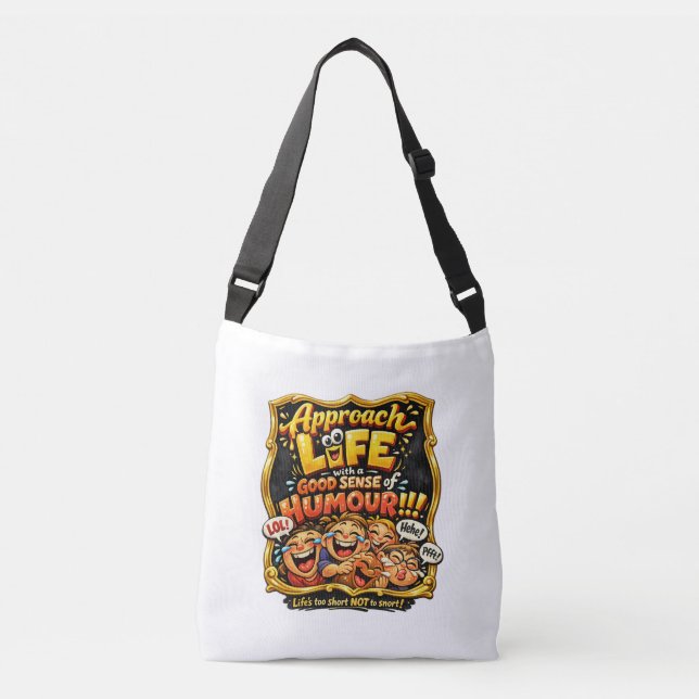 Radiate joy crossbody bag (Front)
