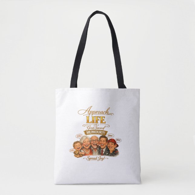 Radiate joy tote bag (Devant)