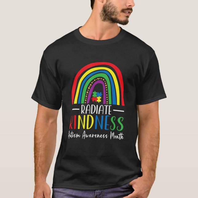 Radiate Kindness Autism Awareness T-Shirt (Front)