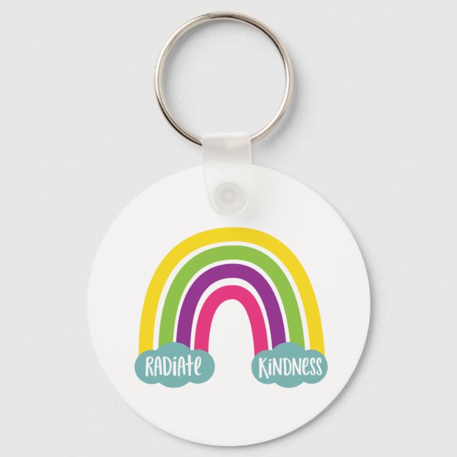 Radiate Kindness keychain (Front)