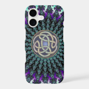 Radiating Fractal Mandala Grunge Celtic Knot