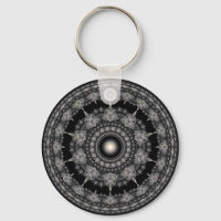 Radiating fractal star ornament