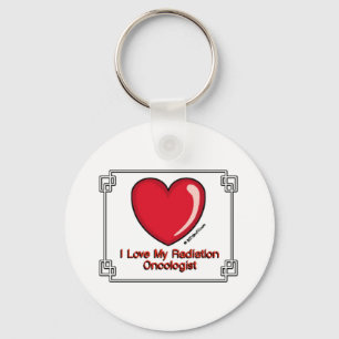 Radiation Oncologist Keychain