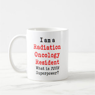 radiation oncology resident coffee mug