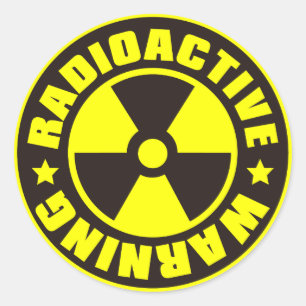 Radiation_S Classic Round Sticker