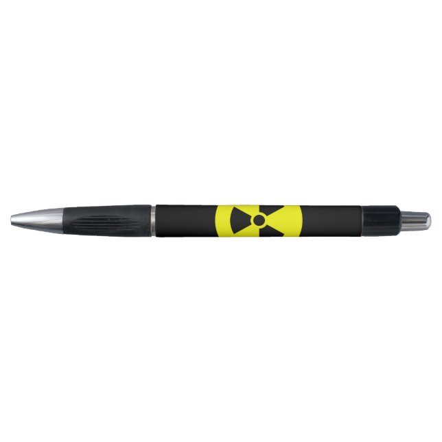 Radiation Sign Custom Pen (Front)