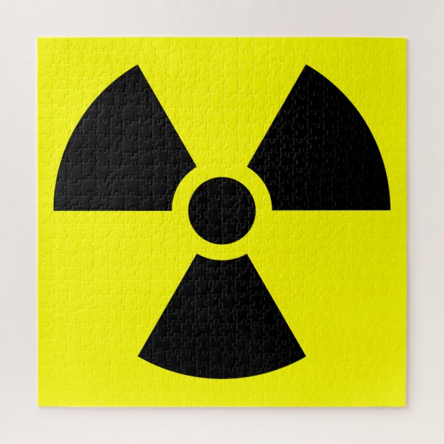 Radiation Sign Jigsaw Puzzle (Vertical)