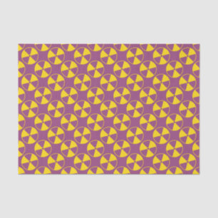 Radiation Symbol Pattern Tissue Paper