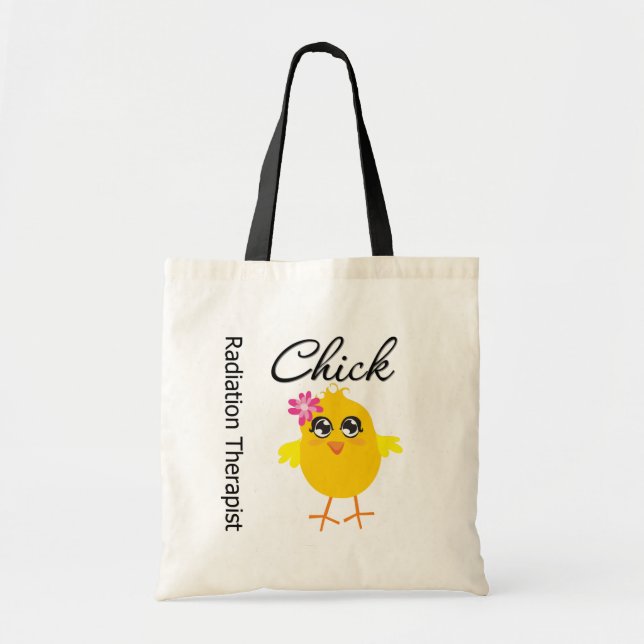 Radiation Therapist Chick Tote Bag (Front)