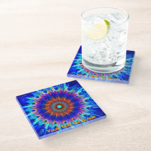Radiative Zone Glass Coaster